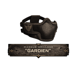 Lot de 25 masques de protection grillagés